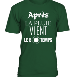 Après la pluie viens le beau temps: T-shirt Unisexe qui transformera votre humeur en arc-en-ciel !