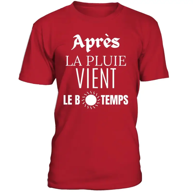 Notre t-shirt “Le Beau Temps” est bien plus qu’un simple vêtement – c’est une véritable dose de bonheur à porter. Que ce soit pour la plage, le camping, ou simplement pour apporter un peu de soleil dans votre quotidien, ce t-shirt unique est le compagnon idéal pour tous vos moments de joie.