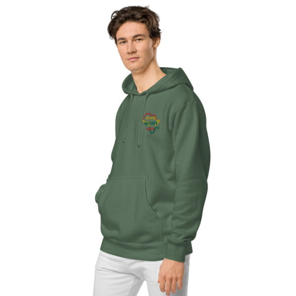 Sweat à capuche teint par pigment unisexe BLACK HISTORY MONTH – Image 11