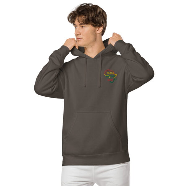 Sweat à capuche teint par pigment unisexe BLACK HISTORY MONTH – Image 6
