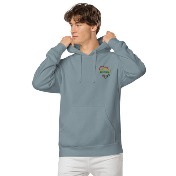 Sweat à capuche teint par pigment unisexe BLACK HISTORY MONTH – Image 20