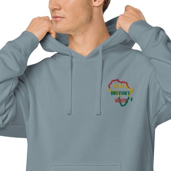 Sweat à capuche teint par pigment unisexe BLACK HISTORY MONTH – Image 21