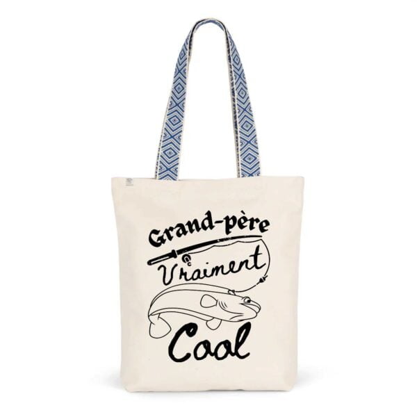 Totebag Ethnique - Coton BIO, Grand-père, daddy Vraiment cool