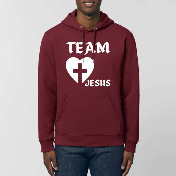 Sweat à capuche BIO Unisexe - CRUISER : Team Jesus