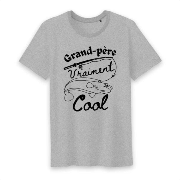 T-shirt Homme Col rond - 100% Coton BIO - TM042, Grand-père, daddy Vraiment cool