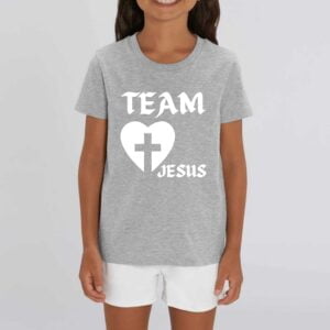 T-shirt Enfant - Coton bio - MINI CREATOR : Team Jesus