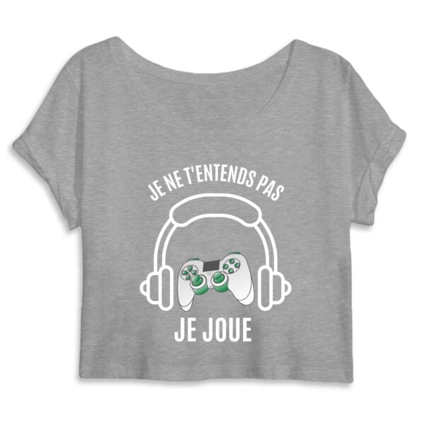 Je ne t'entends pas je joue