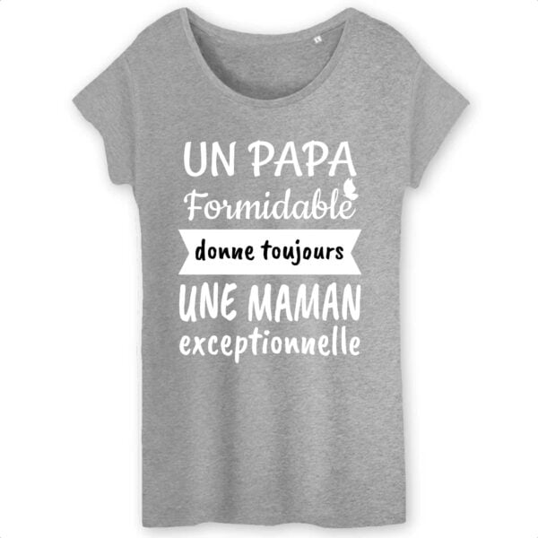 Un papa formidable donne toujours une maman exceptionnelle