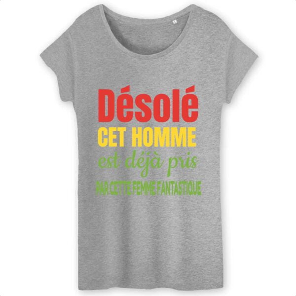 Désolé cet homme est déjà pris par cette femme fantastique