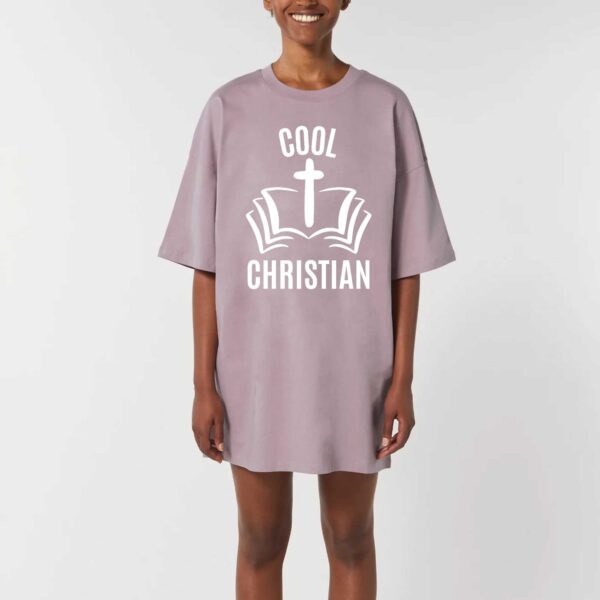 Robe T-shirt Femme 100% Coton BIO - TWISTER, Cool Cristian