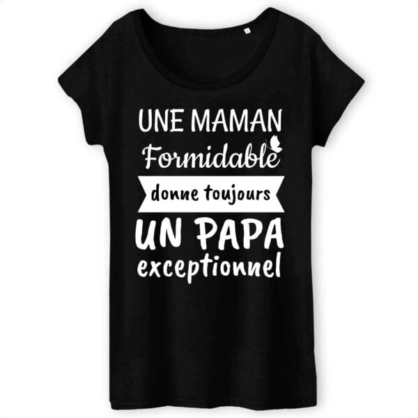 Une maman formidable donne toujours un papa exceptionnel