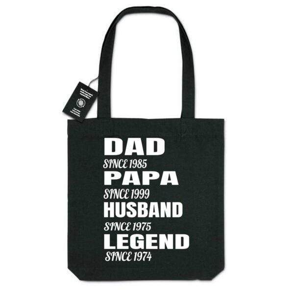 DAD since 1985 PAPA since 1999 HUSBAND since 1975 LEGEND since 1974