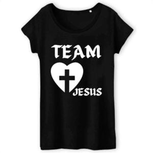 T-shirt Femme 100% Coton BIO - TW043 : Team Jesus