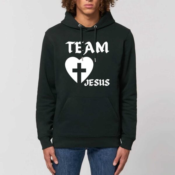 Sweat à capuche BIO Unisexe - CRUISER : Team Jesus