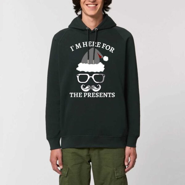 Sweat à capuche BIO Unisexe - SIDER, I'm here for the presents