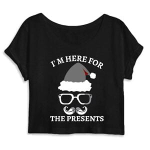 Crop Top Femme 100% Coton BIO - Mantis, I'm here for the presents