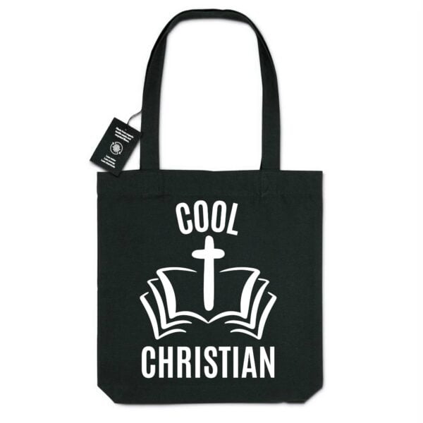 Totebag - BIO - 100% recyclé, Cool Christian