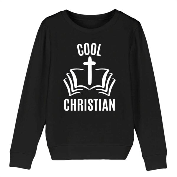 Sweat-shirt Enfant Bio - MINI CHANGER, Cool Christian