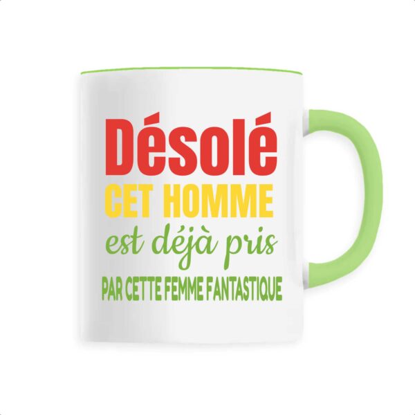 Désolé cet homme est déjà pris par cette femme fantastique