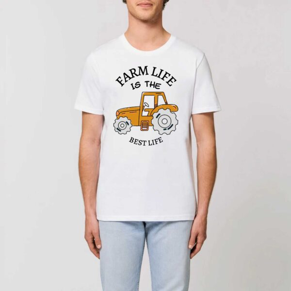 ROCKER - T-shirt Unisexe : FARM LIFE IS THE BEST LIFE