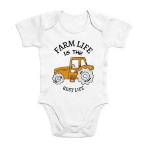 Body Bébé - Coton Bio : FARM LIFE IS THE BEST LIFE