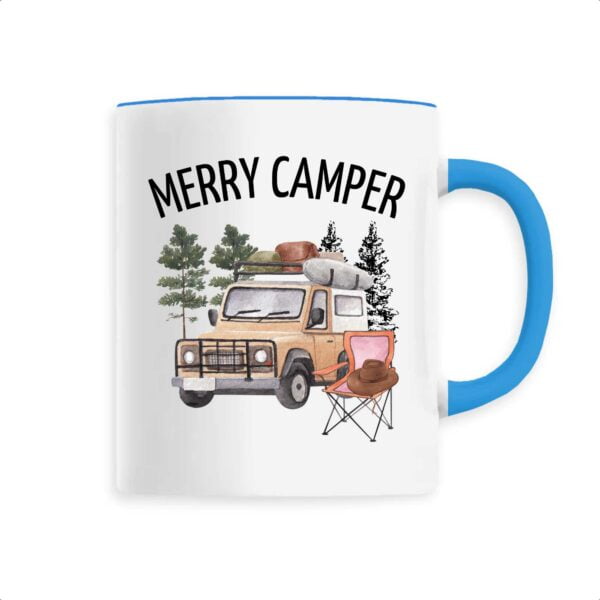 Mug céramique: MERRY CAMPER