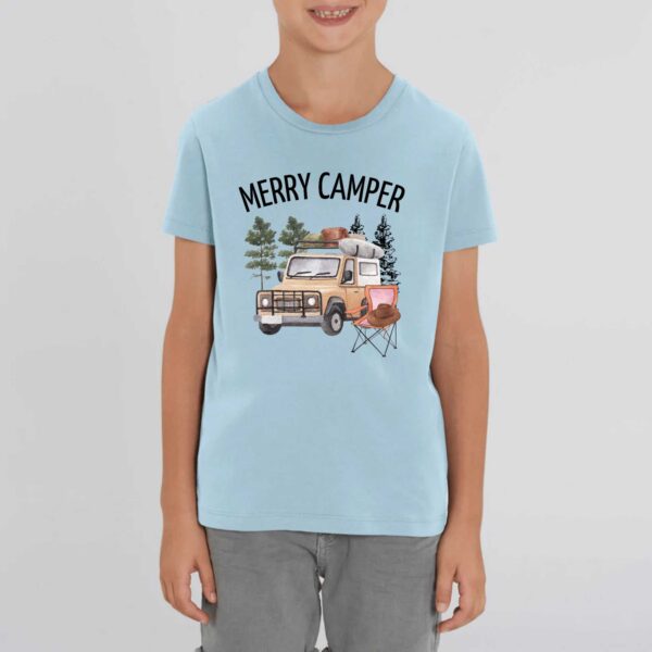 T-shirt Enfant - Coton bio - MINI CREATOR: MERRY CAMPER