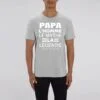 ROCKER - T-shirt Unisexe : PAPA L`HOMME LE MYTHE LA LEGENDE