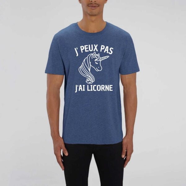 T-shirt Unisexe - Coton BIO - CREATOR : J'PEUX PAS J'AI LICORNE
