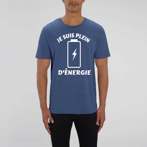 ROCKER - T-shirt Unisexe : Je suis plein d'énergie