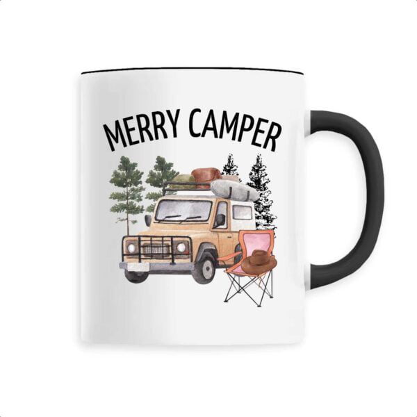 Mug céramique: MERRY CAMPER