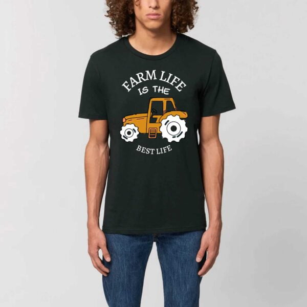 ROCKER - T-shirt Unisexe : FARM LIFE IS THE BEST LIFE
