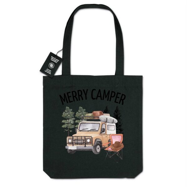 Totebag - BIO - 100% recyclé : MERRY CAMPER