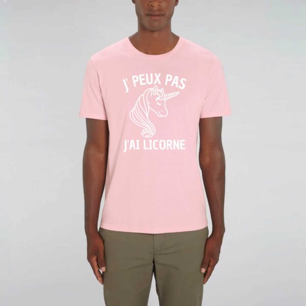 T-shirt Unisexe - Coton BIO - CREATOR : J'PEUX PAS J'AI LICORNE