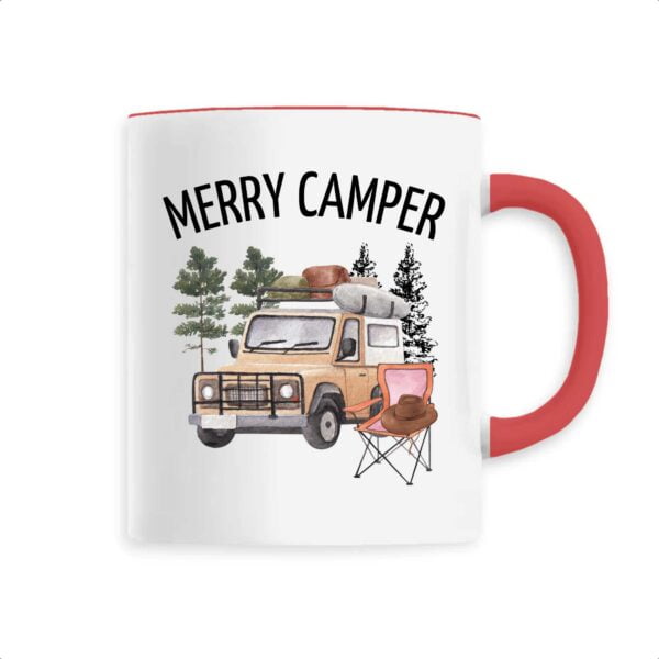 Mug céramique: MERRY CAMPER