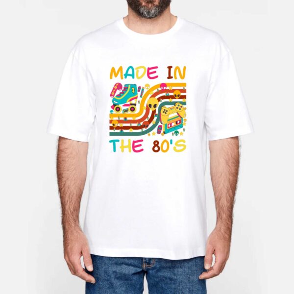 NS301 - T-shirt Urbain Oversize Made in the 80s