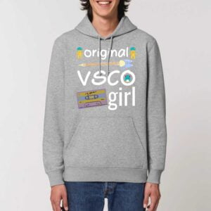 Sweat à capuche BIO Unisexe - DRUMMER Original VSCO girl