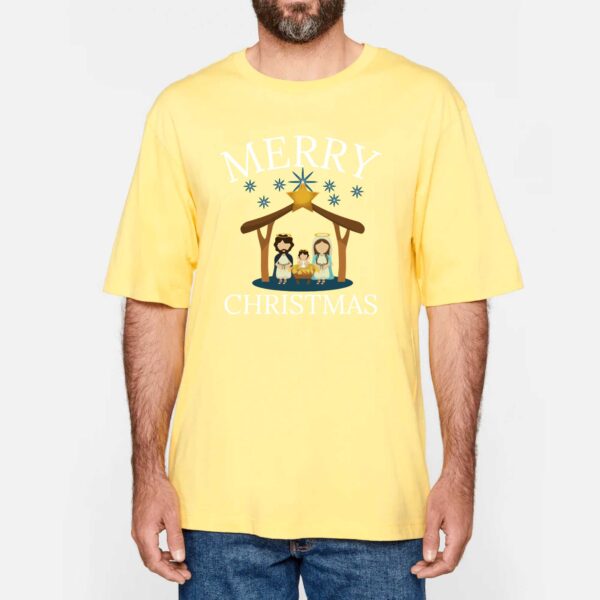 NS301 - T-shirt Urbain Oversize : MERRY CHRISTMAS