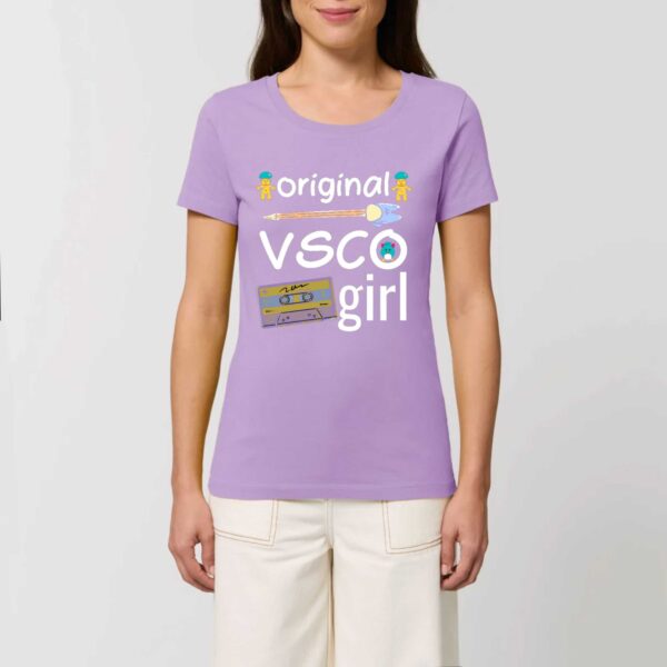 T-shirt Femme 100% Coton BIO - EXPRESSER Original VSCO girl