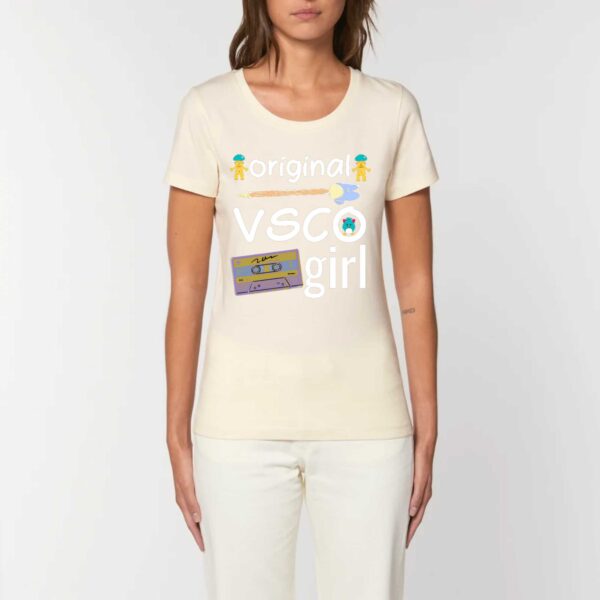 T-shirt Femme 100% Coton BIO - EXPRESSER Original VSCO girl