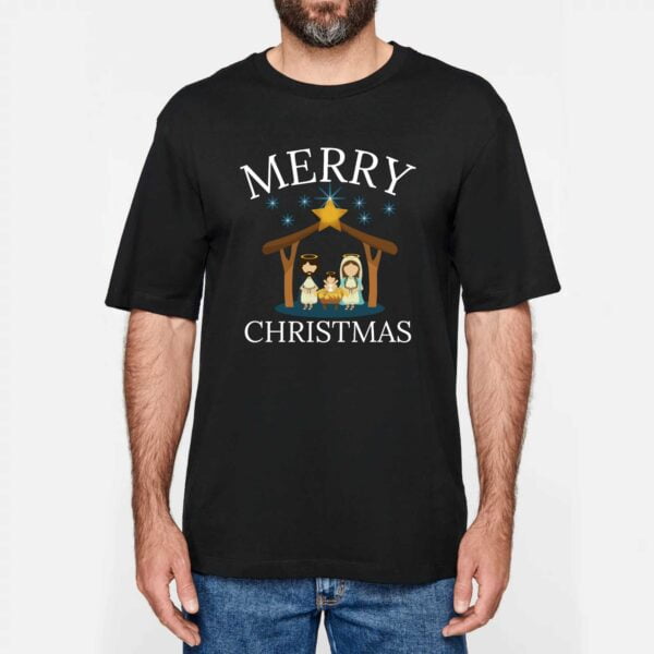 NS301 - T-shirt Urbain Oversize : MERRY CHRISTMAS
