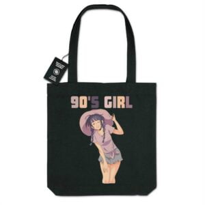 Totebag - BIO - 100% recyclé 90s Girl