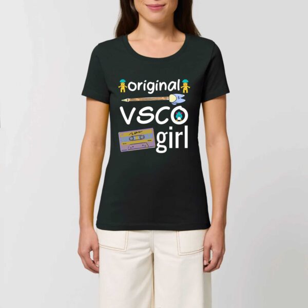 T-shirt Femme 100% Coton BIO - EXPRESSER Original VSCO girl