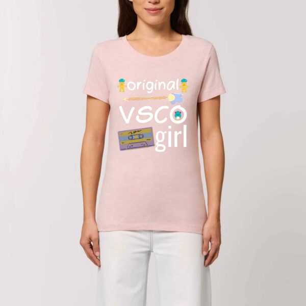 T-shirt Femme 100% Coton BIO - EXPRESSER Original VSCO girl