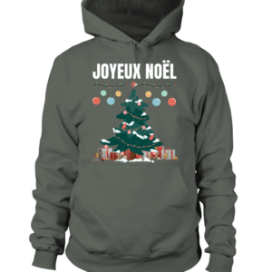 Sweat à capuches Unisexe Joyeux Noel