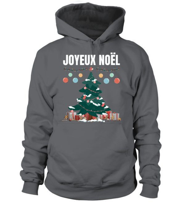 Sweat à capuches Unisexe Joyeux Noel – Image 3