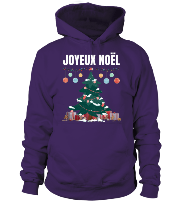 Sweat à capuches Unisexe Joyeux Noel – Image 5