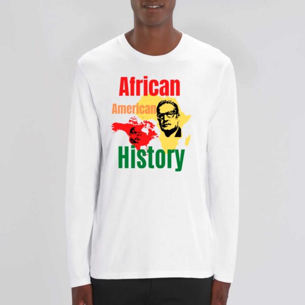 SHUFFLER - T-shirt manches longues African American History