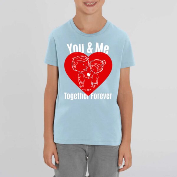 T-shirt Enfant - Coton bio - MINI CREATOR You & Me Together Forever