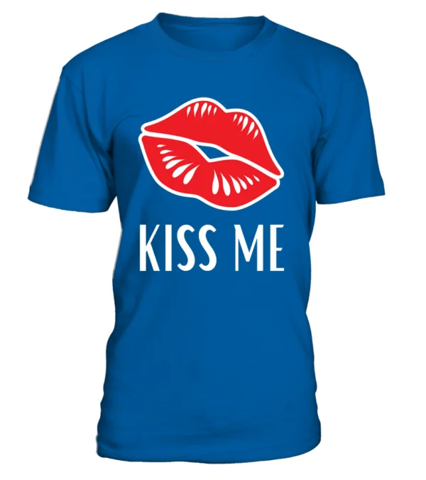 T-Shirt col rond Unisexe Kiss Me – Image 17